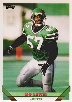 Mo Lewis New York Jets 1993 Topps NFL #66